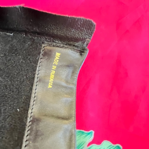 Stiletto Leather Boots with Back Zip Closure Size 39 VGUC - Picture 8 of 16